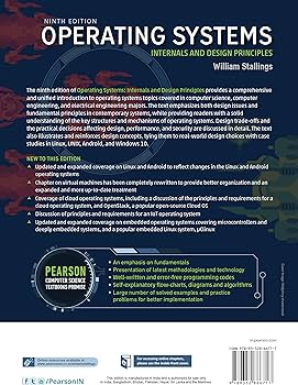 Operating Systems: Internals and Design Principles, 9/e: William